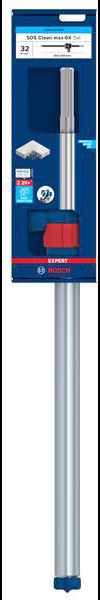 Hammerbohrer-Set EXPERT SDS Clean max-8X D.32,0mm Gesamt-L.650mm