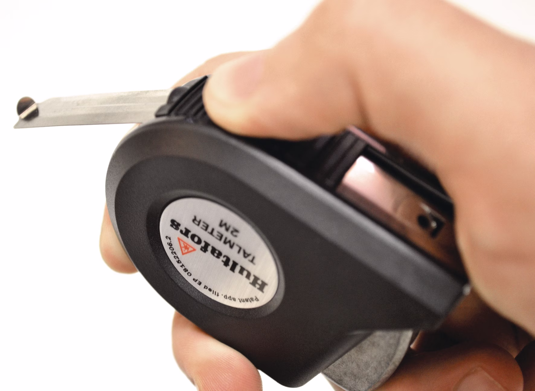 Taschenrollbandmaß Talmeter L.2m B.16mm mm/cm EG II ABS Messlasche