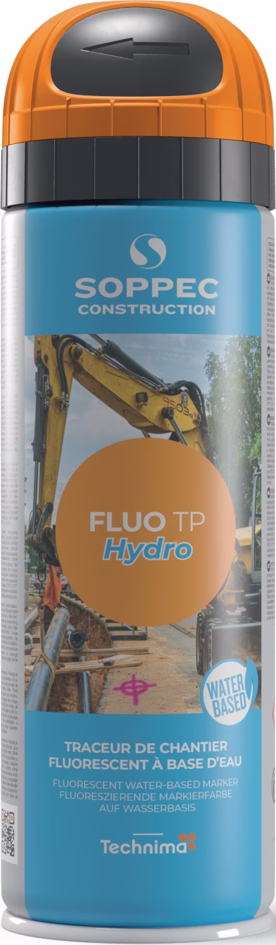 Baustellenmarkierspray Fluo TP Hydro 500ml Spraydose