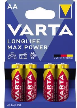 Batterie Max Tech 4706101404 AA Mignon LR6 1,5V 4 St./Pack.