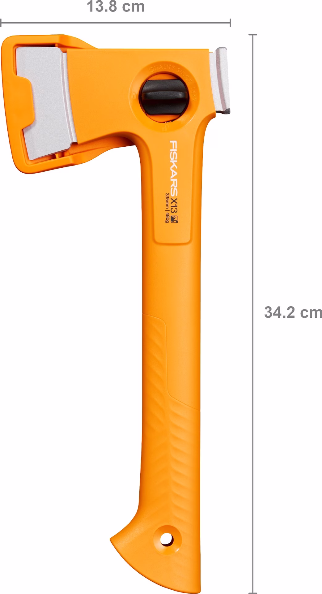 Campingaxt X13 G.480g Stiel-L.332mm
