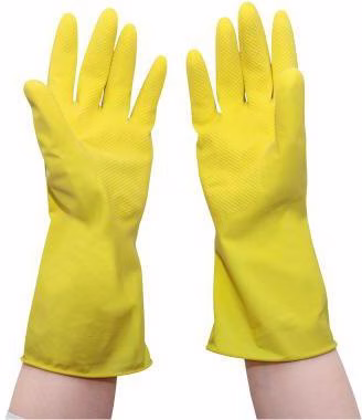 Gummihandschuh H2825 M gelb 1Paar