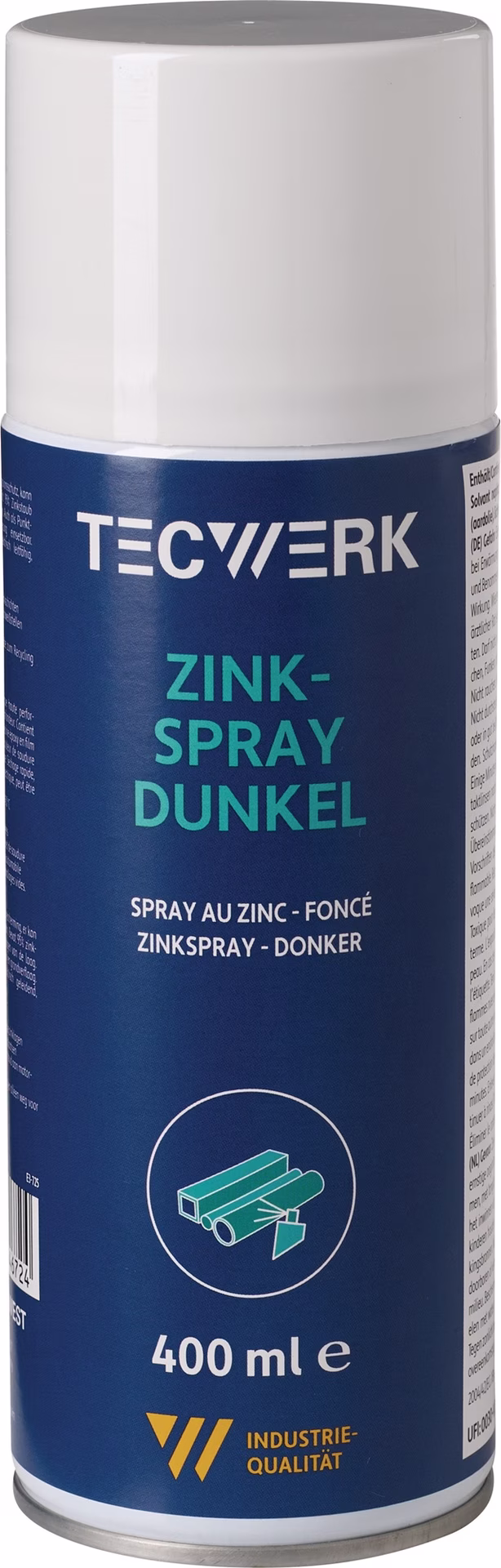 Zinkspray dunkel 400ml dunkelgrau/staubgrau Spraydose