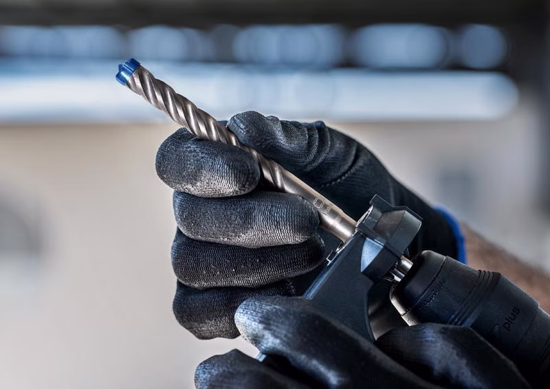 Hammerbohrersatz Expert plus 7X 5-tlg.SDS Plus Ku.-Kass.m.Euroloch