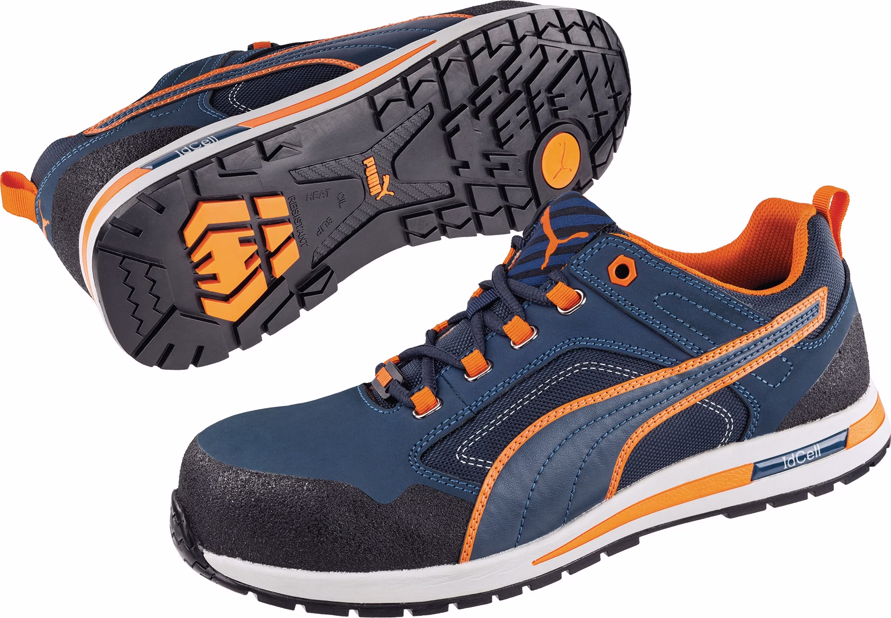 Sicherheitsschuh Crosstwist LOW W.11 blau/orange S3S ESD HRO SR 20345:2022
