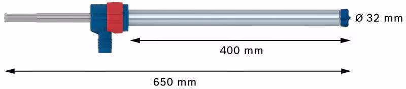 Hammerbohrer-Set EXPERT SDS Clean max-8X D.32,0mm Gesamt-L.650mm