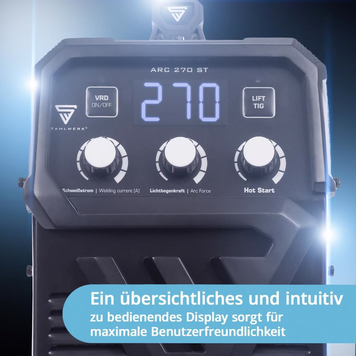 Elektrodenschweißgerät ARC 270 ST Einzelgerät m.Zub