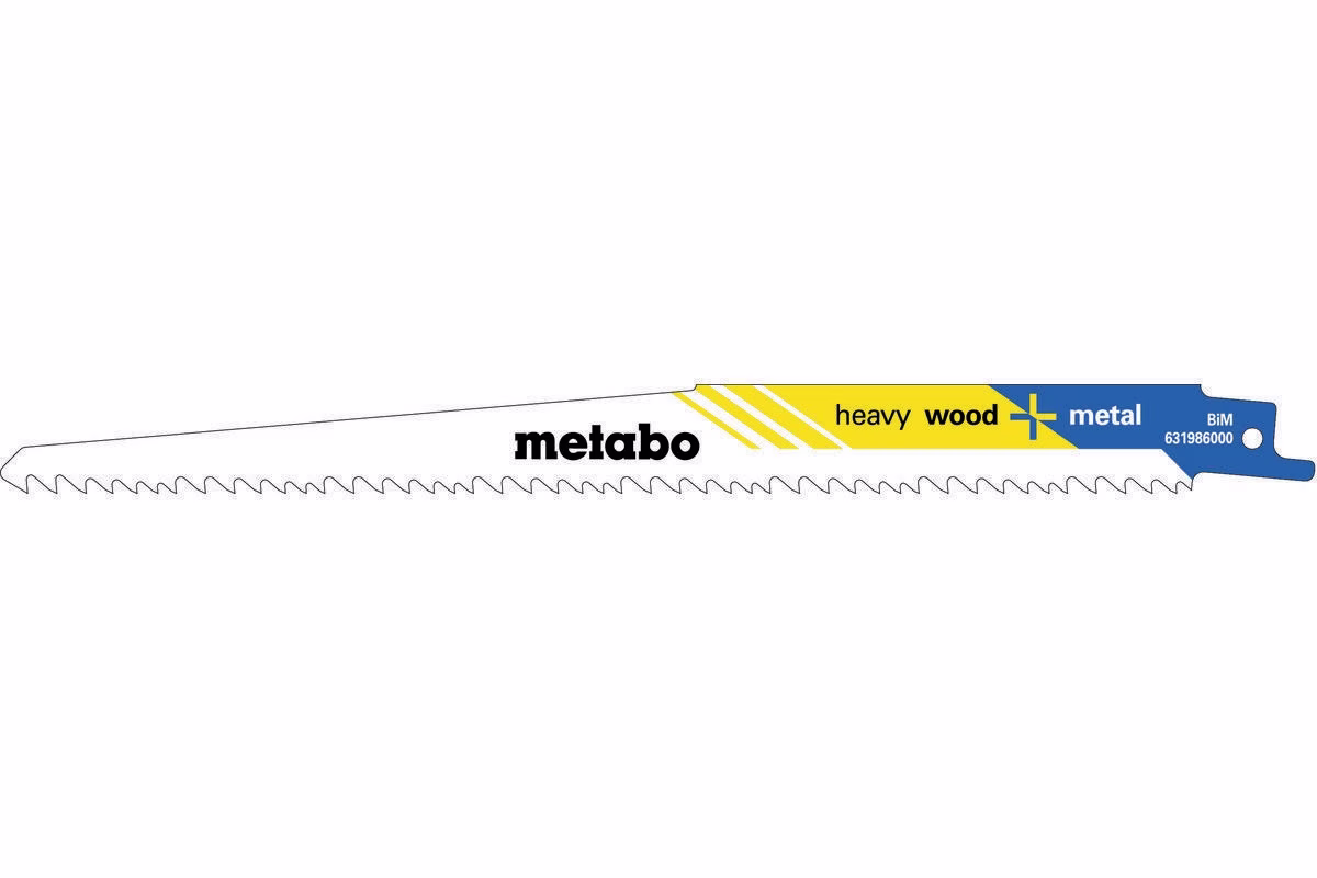 Säbelsägeblätter flexible L225xDicke1,25mm Zahnteilung3,2-5,1mm BiMetall/5-8TPI
