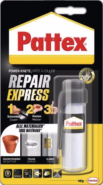 Powerknete Repair Express weißlich 48g Stick
