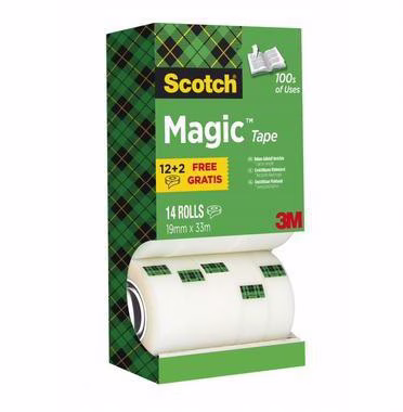 Klebeband Magic Promotion 8R14TPR 19mmx33m 14 St./Pack.