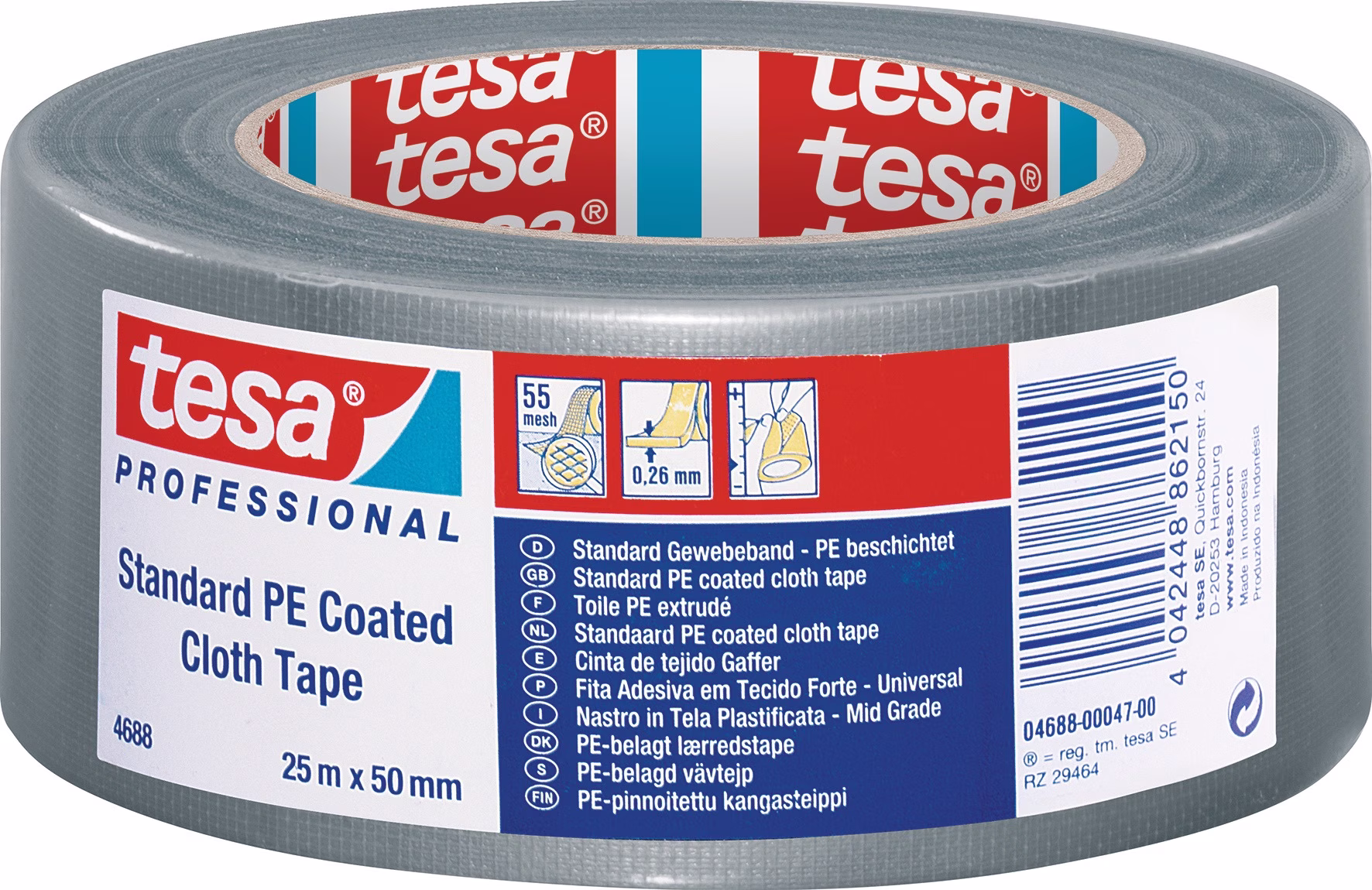Gewebeband tesaband® Stand.4688 B.50mm Rl