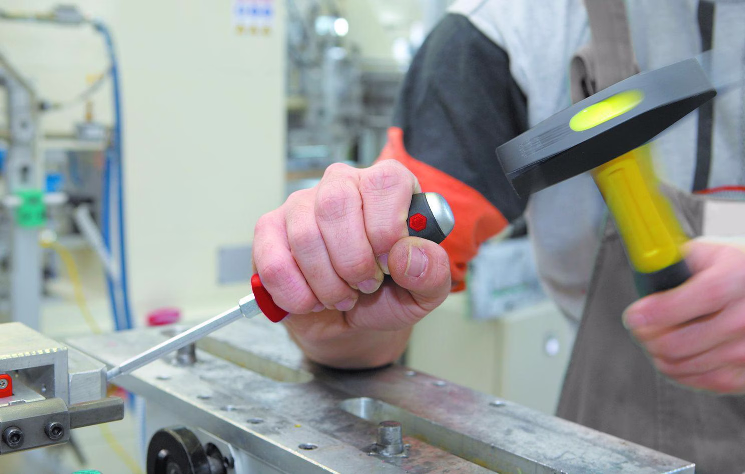 Schraubendrehersatz 530 HK6 6-tlg.Schlitz/PH Mehrkomponentengriffen