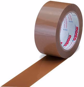 Klebeband monta 124 Breite stark 50mm Länge 66m 65µ PVC leise