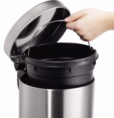 Tretabfalleimer Design Classic H2403600 20l Edelstahl