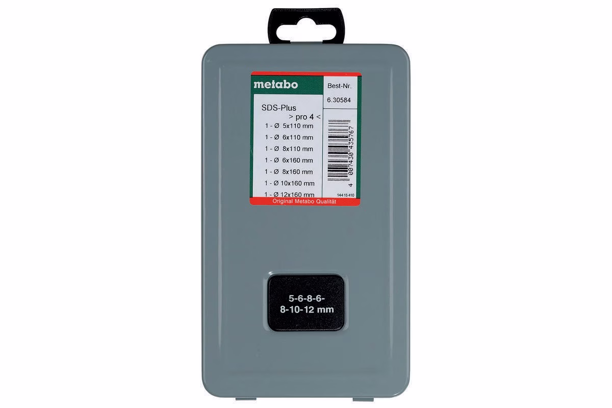 Hammerbohrersatz SDS-plus Pro 4 7-tlg.SDS-Plus Ku.-Kass