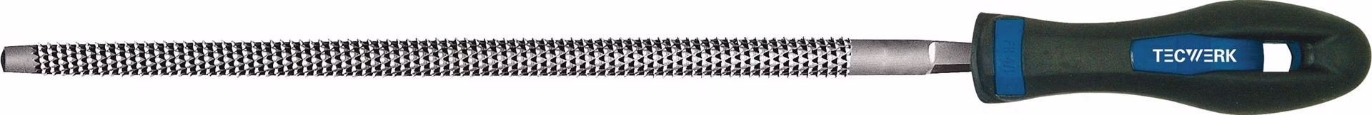 Holzraspel DIN 7263 E L.200mm Q.8mm Hieb 2 rd.2K-Ergo