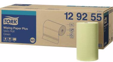 Wischtuch 129255 2lagig 200Bl. grün 10 Rl./Pack.