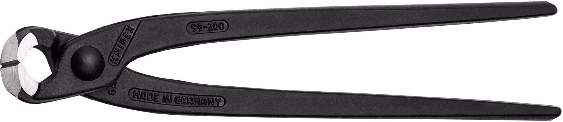 Monierzange L.200mm pol.schwarz atram