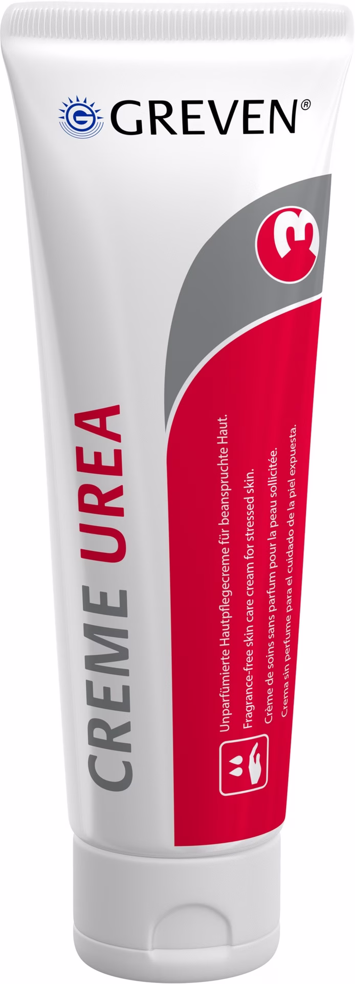 Hautpflegecreme GREVEN® CREME UREA 100ml silikon-/parfüm-/duftstofffrei