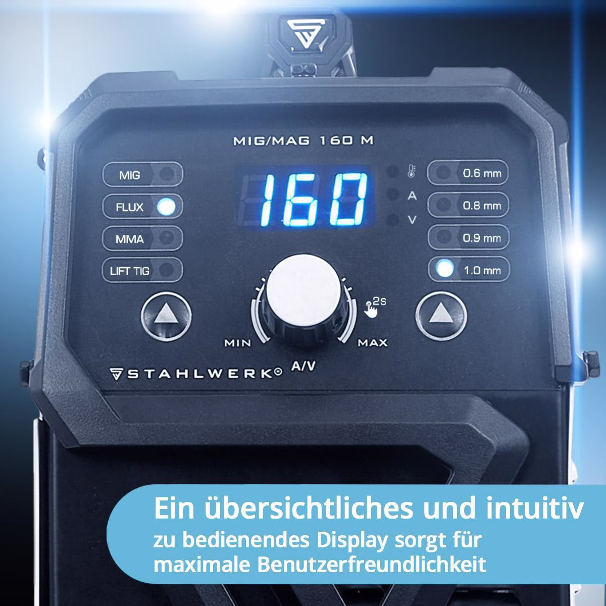 Schutzgasschweißgerät MIG MAG 160 M Einzelgerät m.Zub.2m