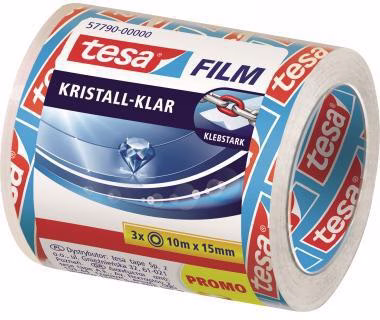 Klebefilm 57790-00000 15mmx10m kristallklar 3 Rl./Pack.
