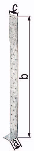 Flachstahlbetonanker S.2mm STA roh sdmverz