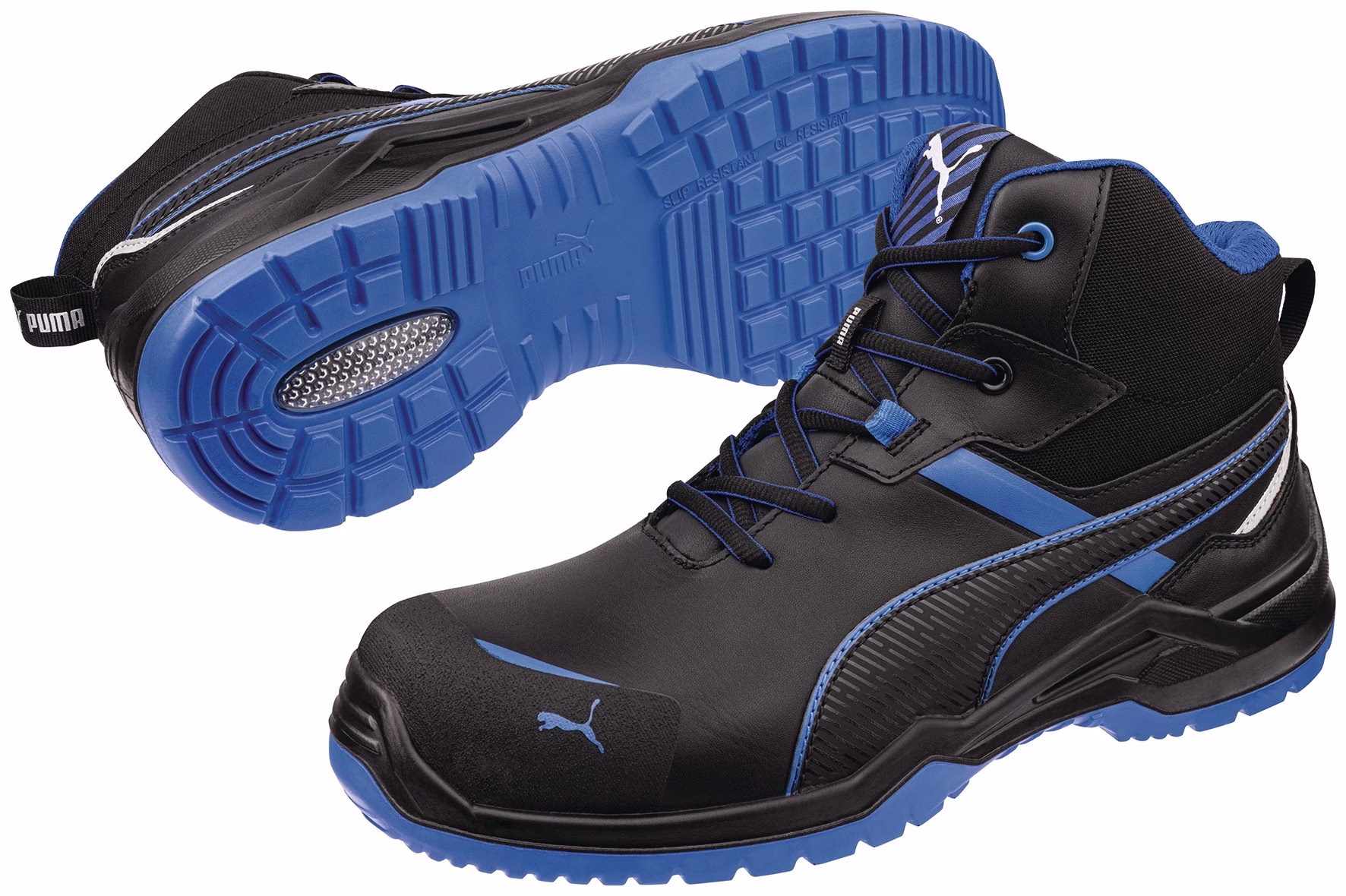 Sicherheitsstiefel KRYPTON BLUE MID S3S ESD FO SR EN ISO 20345:2022+A1:2024 PUMA