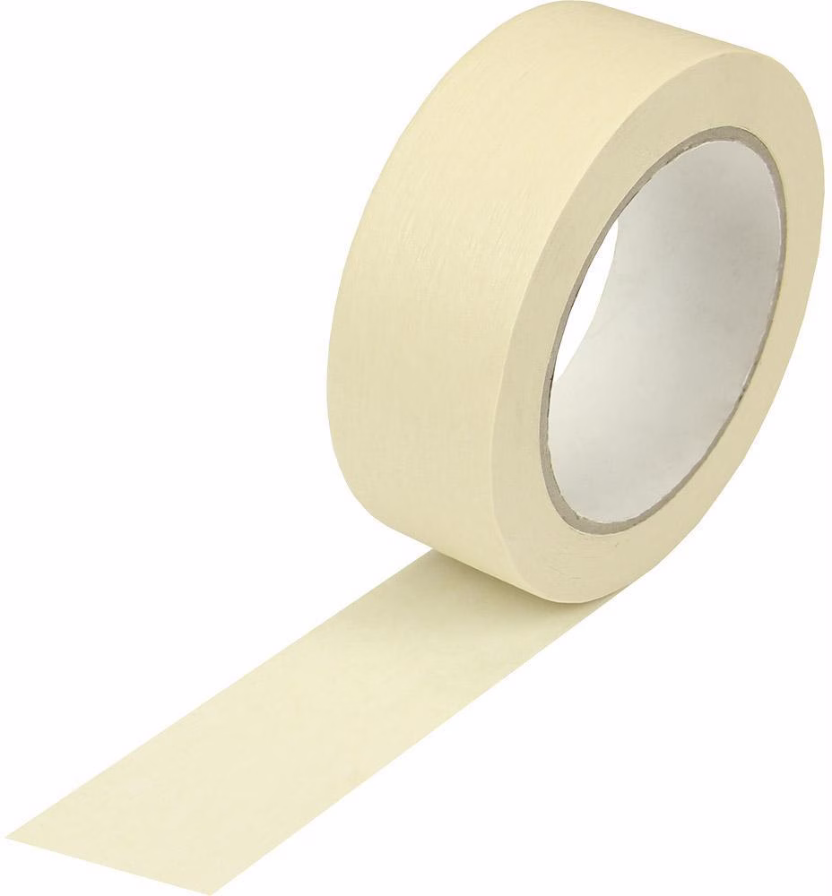 Kreppband Breite Länge 50m Stärke 125µ chamois flachkrepp