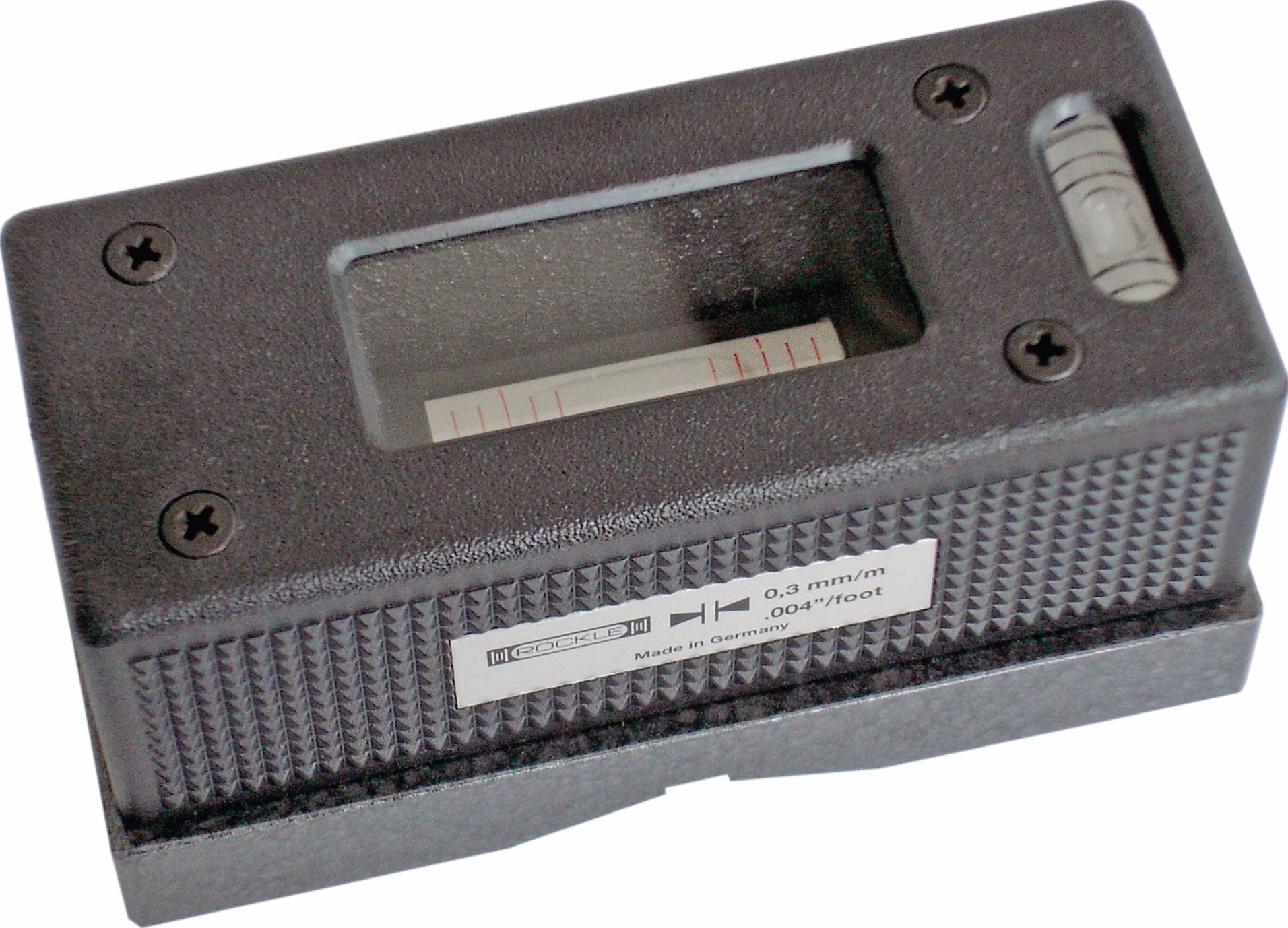 Kurbelzapfenwasserwaage DIN 877 mm/m 0,2