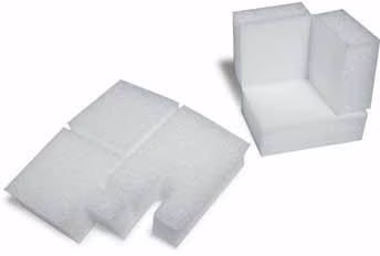 Eckenschutz Maße 95x95x95mm Schaumdicke 43mm PE-Schaum