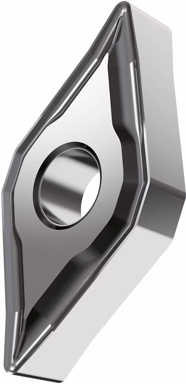 Drehwendeschneidplatte ISO DNMG 150608E-NF:HF7 Bohrungs-D. 5,16mm Farbe Silber