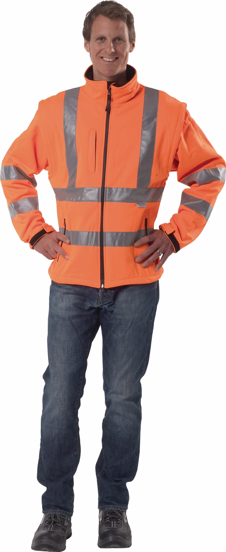 Warnschutz-Softshelljacke Gr.XL orange