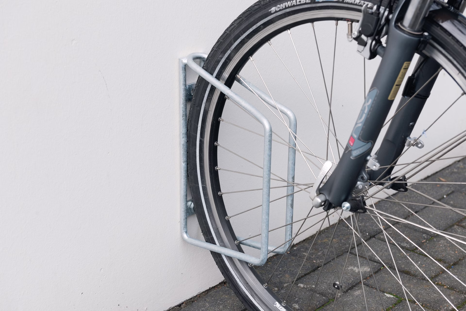 Fahrradklemmbügel Anzahl Radstände 1 für Wandbefestigung WSM