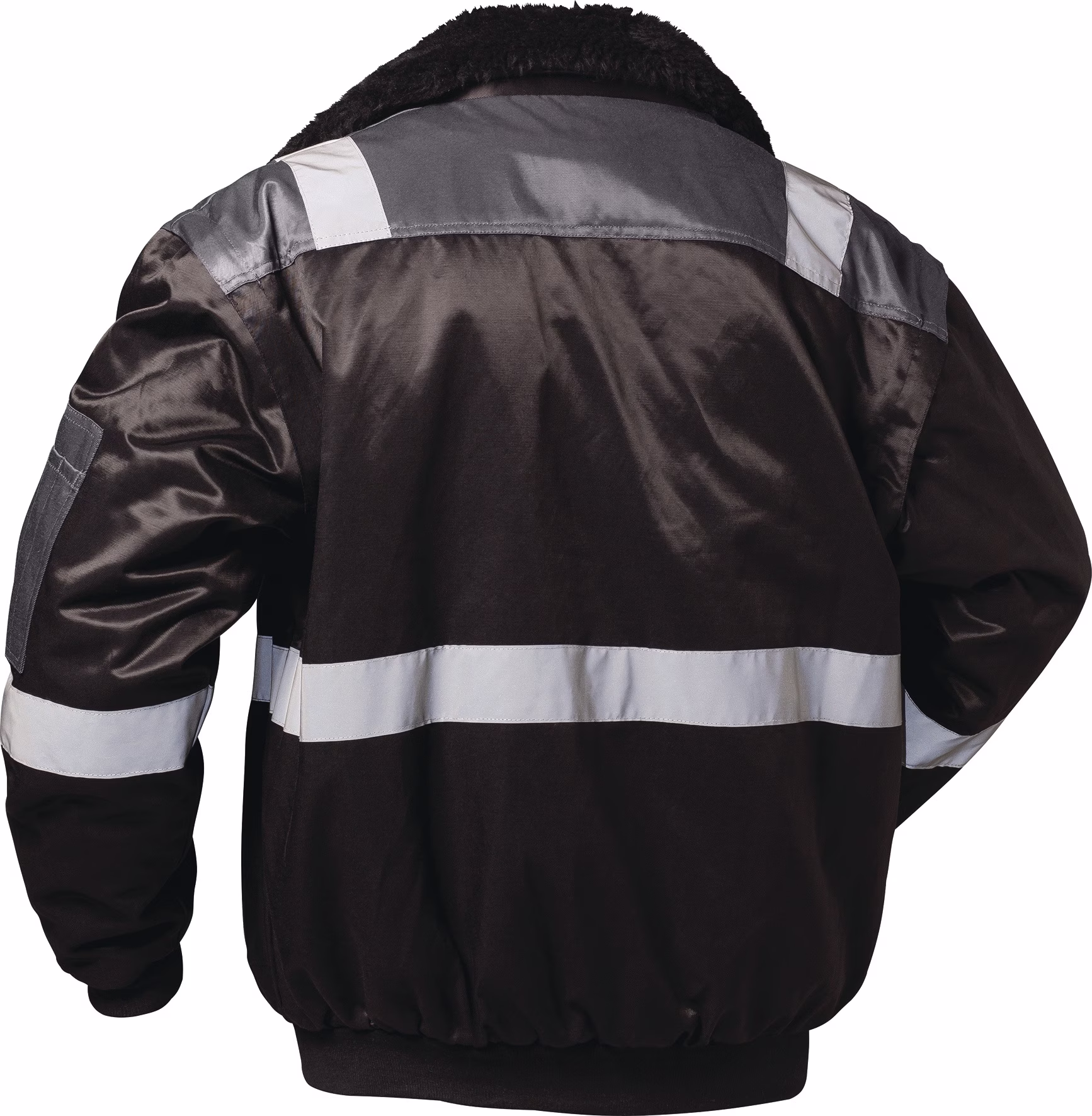 Kombipilotenjacke 4 in 1 Kirkenes Gr.XL schwarz/grau