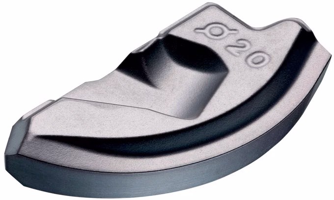 Fräswendeschneidplatte ISO XP 25ER-FM:M8310 Tiefe 12,5mm PVD beschichtet