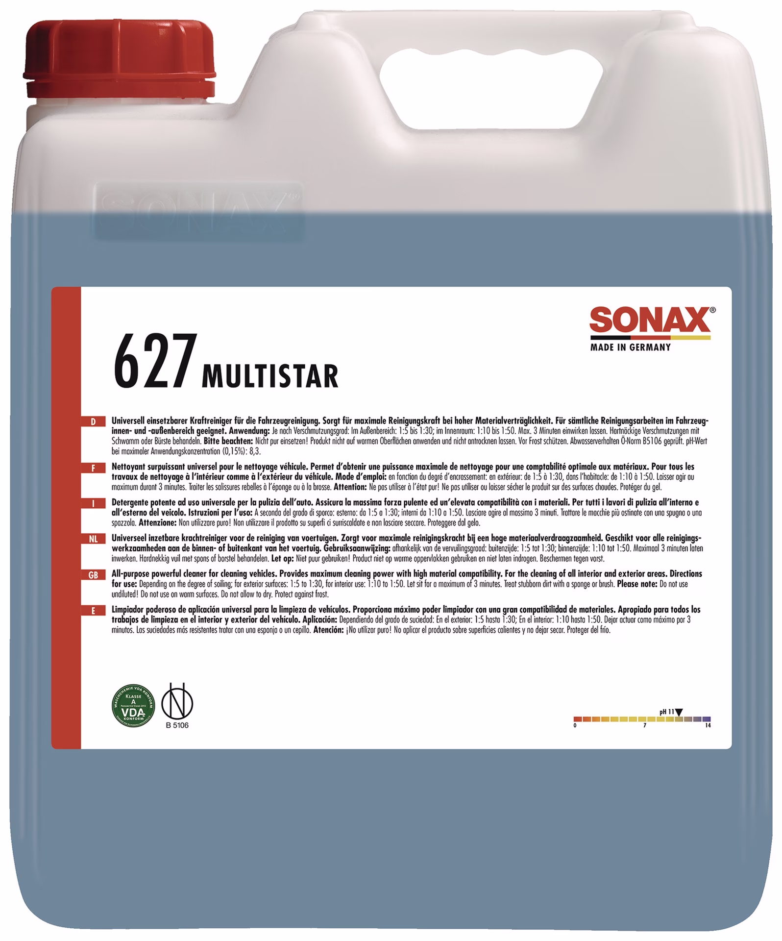 Kraftreiniger SX MultiStar 10l Konzentrat Kanister