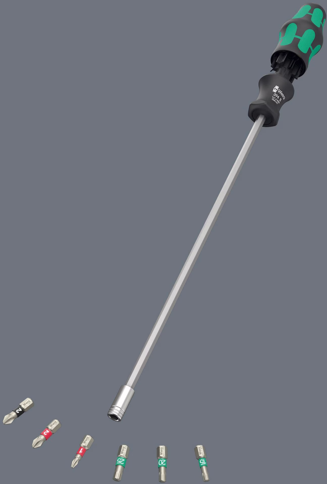 Magazinbithalter Kraftform Kompakt 27 XL Univ.1 7-tlg.Kreuzschlitz PH/PZD/TORX®)