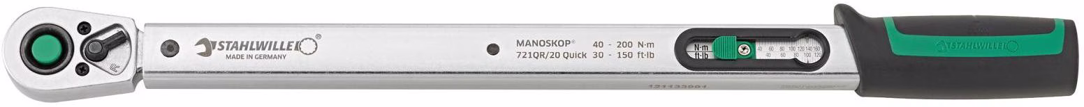 Drehmomentschlüssel 721QR/Quick 1/2 Zoll 40-200 Nm