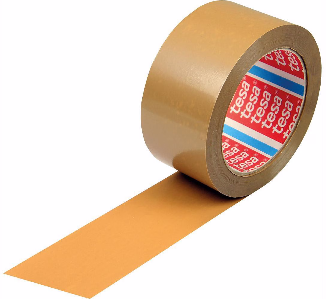 Klebeband tesa 4124 Breite 50mm Länge 66m Stärke 65µ PVC leise