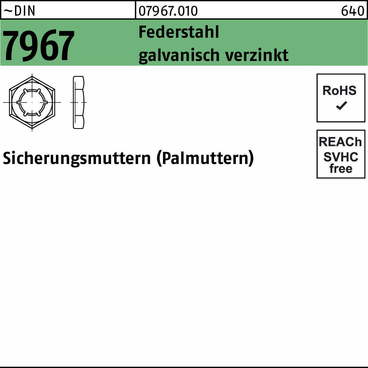 Sicherungsmutter DIN