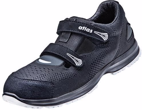 Sicherheitssandale RUNNER 145 ESD W.10 black/white S1P SRC EN20345