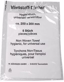 Vliestuch 1005007 20x30cm 5 St./Pack.