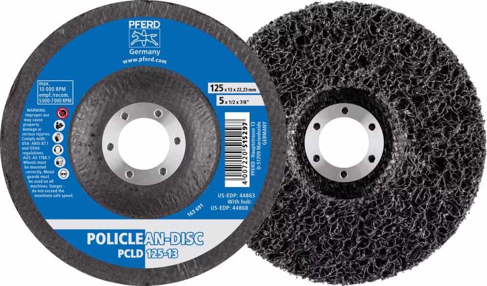Grobreinigungsscheibe POLICLEAN Bohrung 22,23 mm PFERD TOOLS
