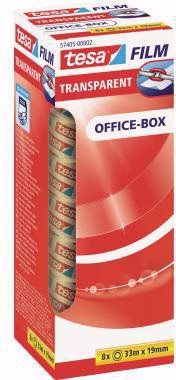Klebefilm tesafilm 57405-00002 19mmx33m tr 8 St./Pack.