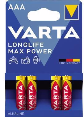 Batterie Max Tech 04703101404 AAA Micro LR03 1,5V 4 St./Pack.
