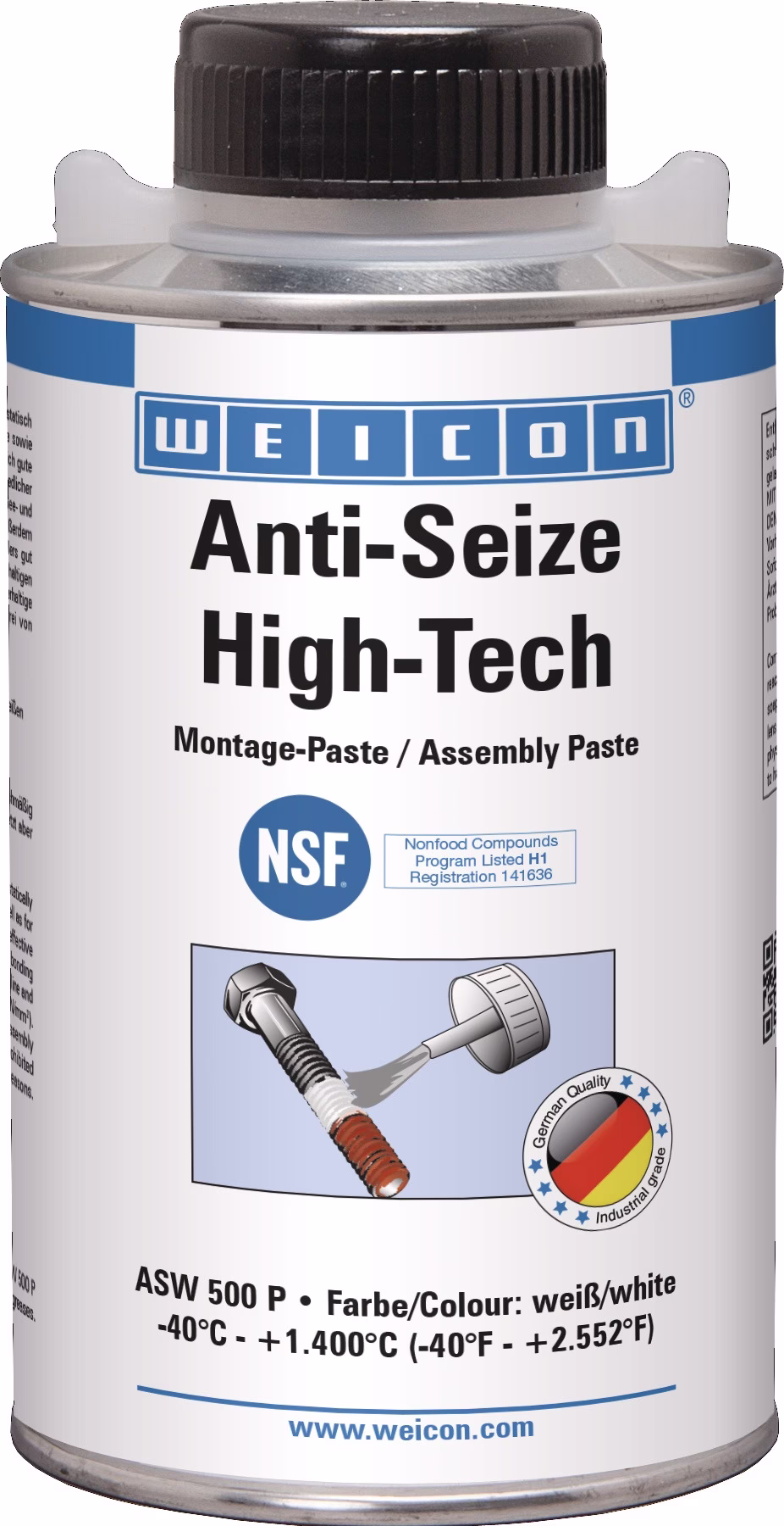 Montagepaste Anti-Seize High-Tech weiß NSF H1