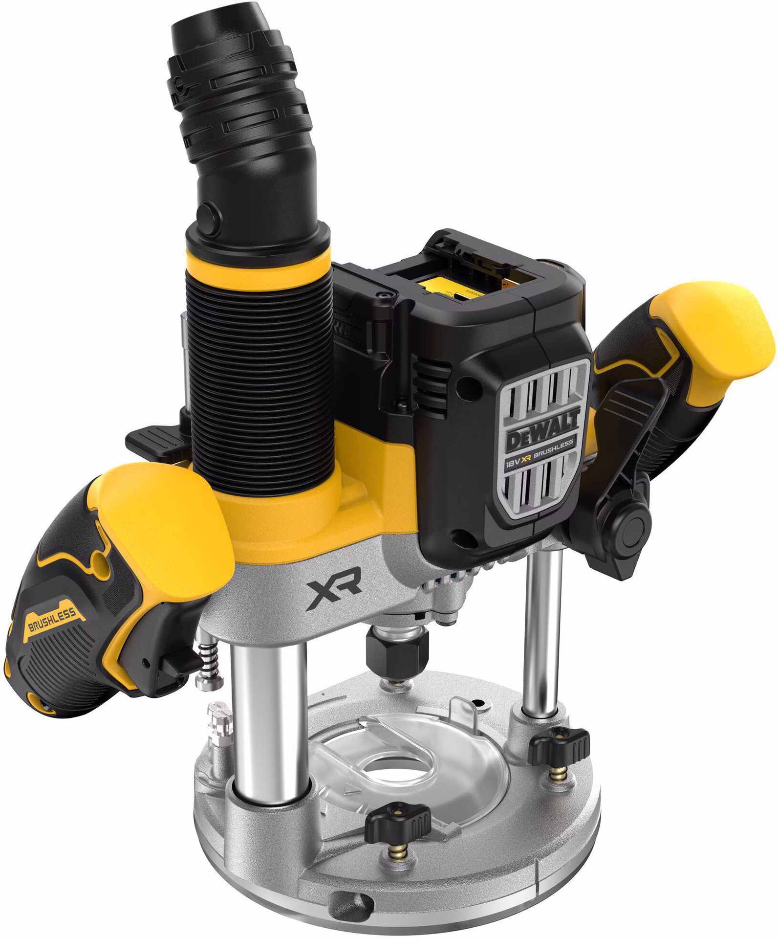 Akku-Oberfräse DCW620H2-QW 18V 11000-23000min-¹ 8 /12mm