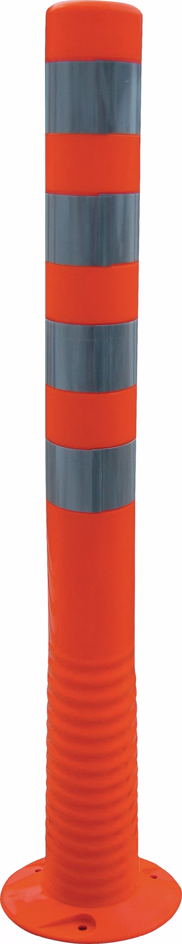 Sperrpfosten Ku.orange/weiß D.80mm z.Schr.m.Befestigungsmaterial H.1000mm
