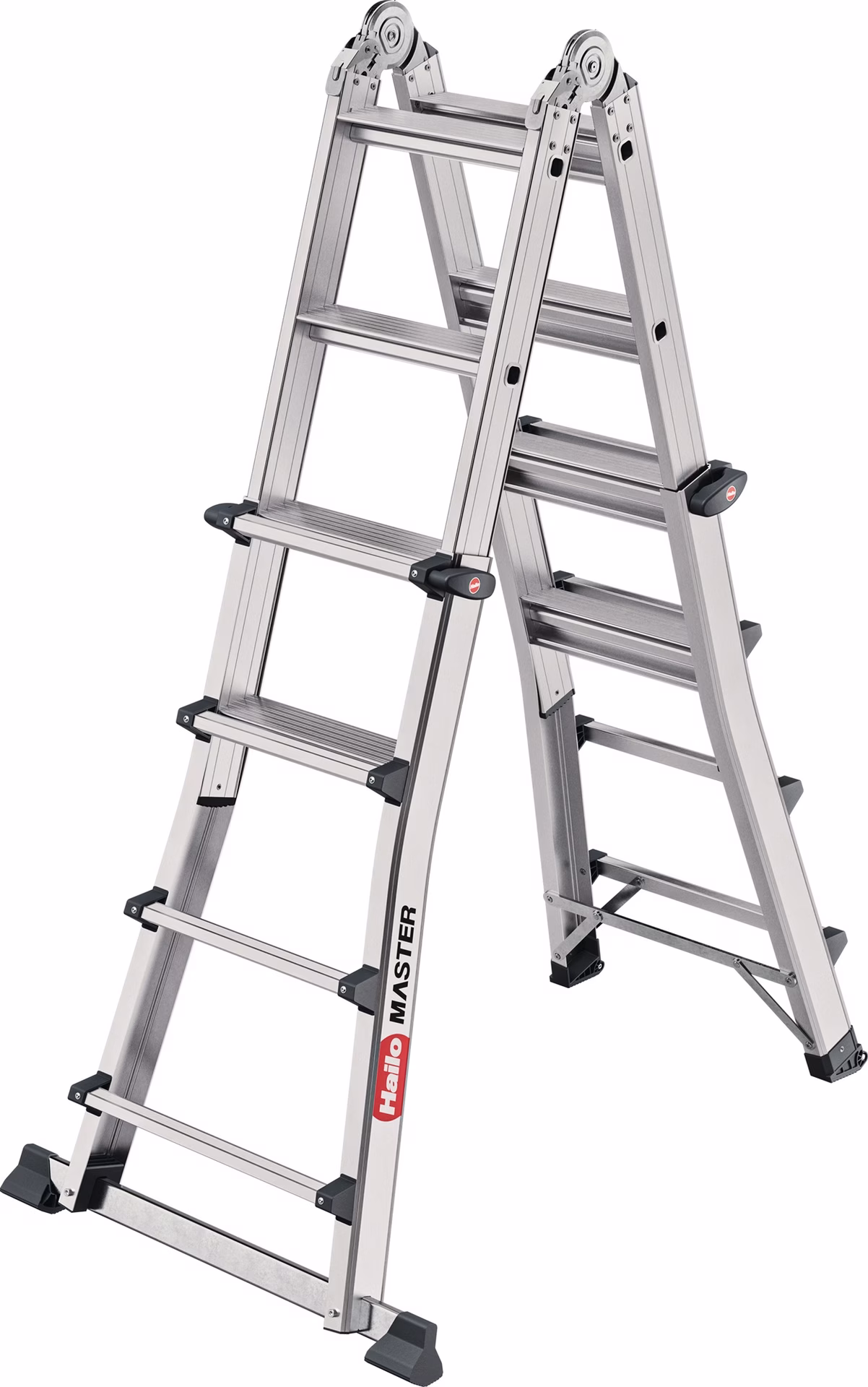Vielzweckleiter Master M100 Alu.Sprossen 4x4 gekl.H270xB580xT270mm