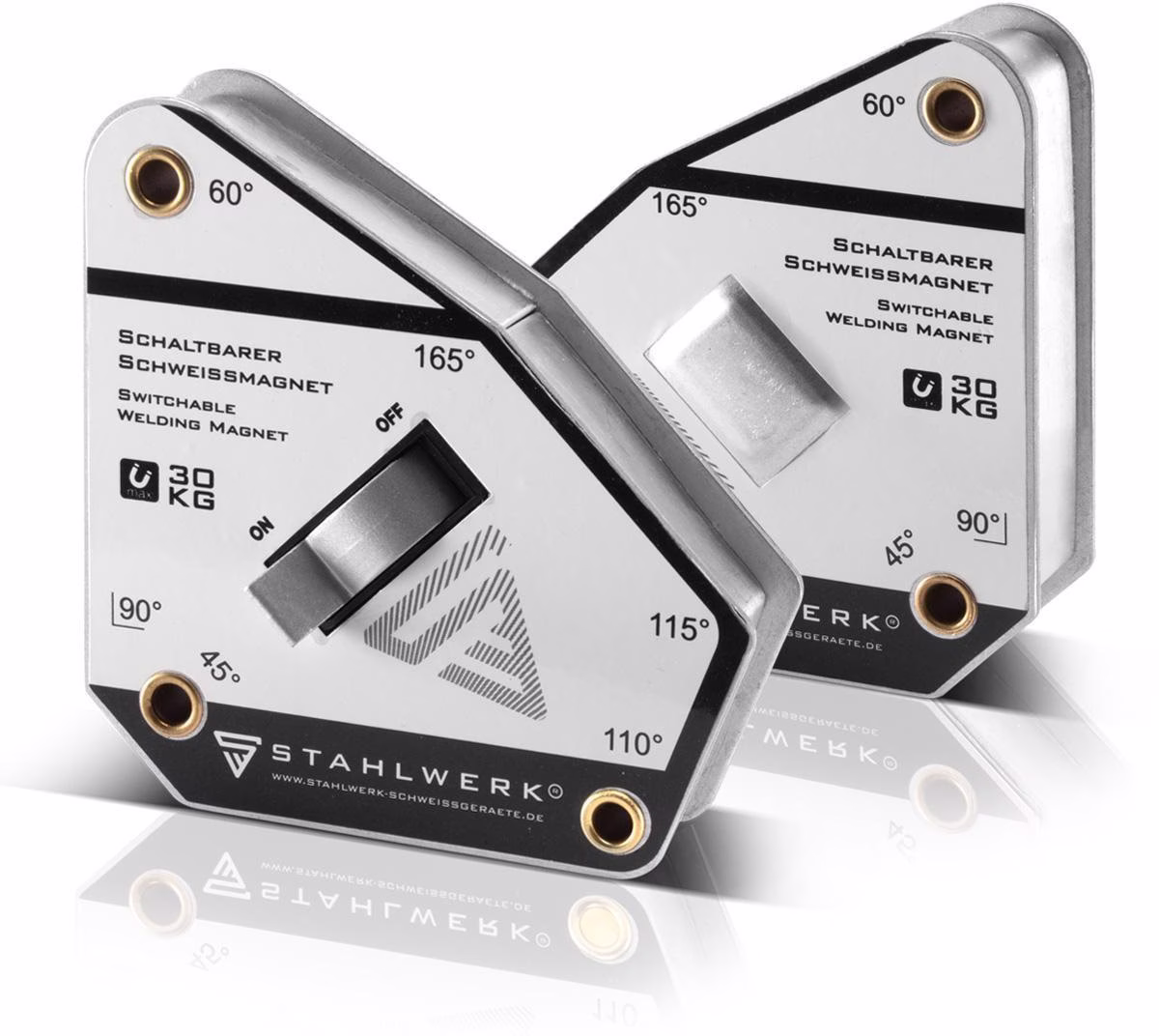 Magnet-Schweißwinkel 30 kg/66 lbs daN